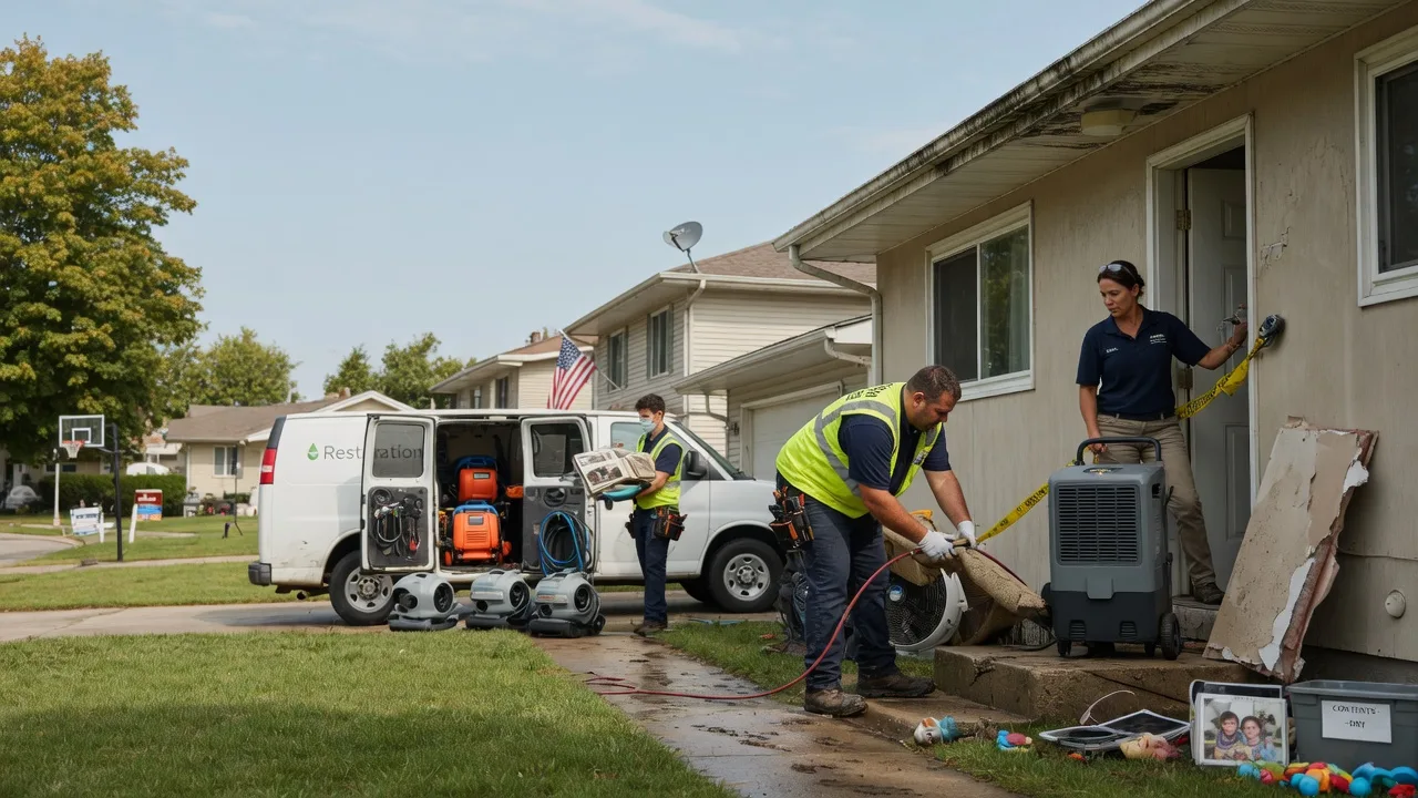 Water Damage Restoration in Galesburg, IL near me